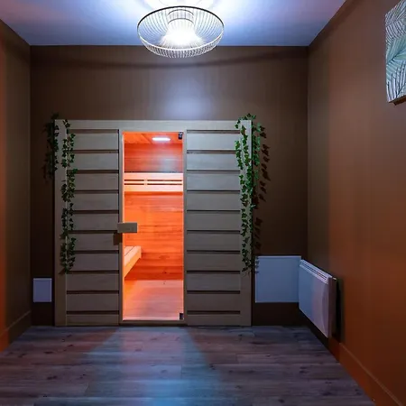 公寓 La Somptueuse 100m2 Spa/sauna Prive