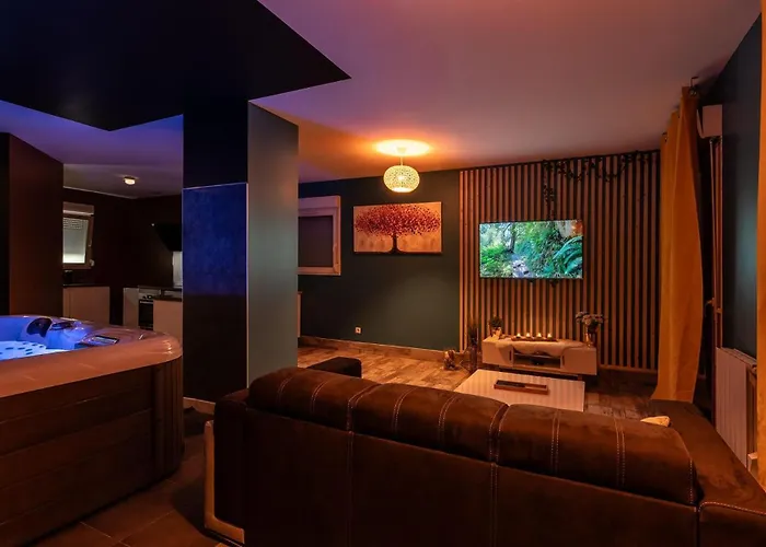 La Somptueuse 100m2 Spa/sauna Prive 公寓 *