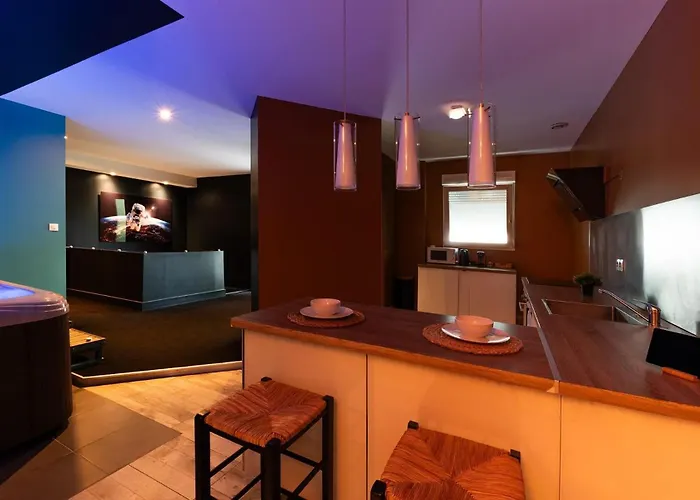 La Somptueuse 100m2 Spa/sauna Prive * 南锡